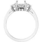 Three-Stone Engagement Ring