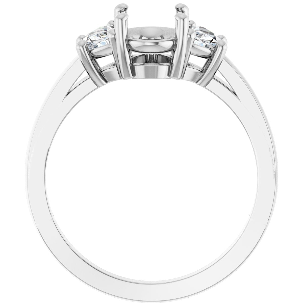 Three-Stone Engagement Ring
