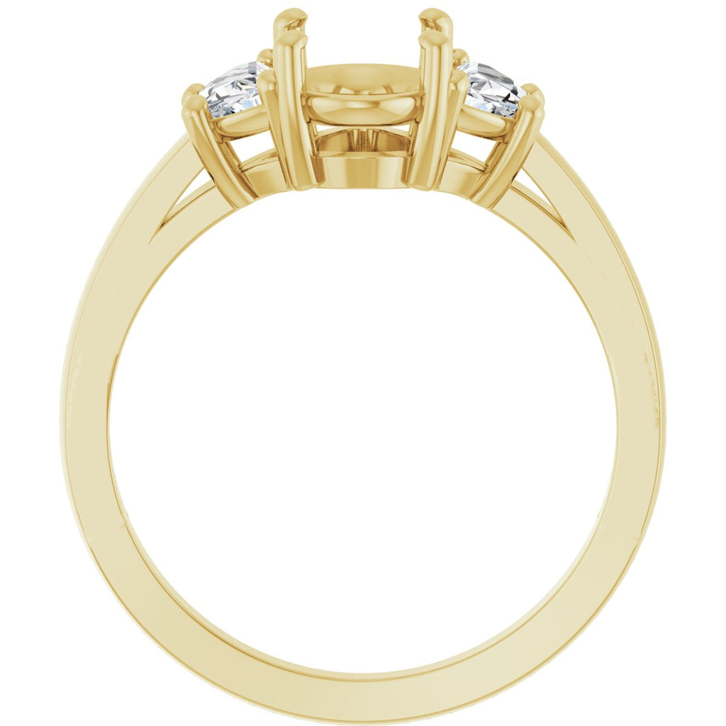 Three-Stone Engagement Ring