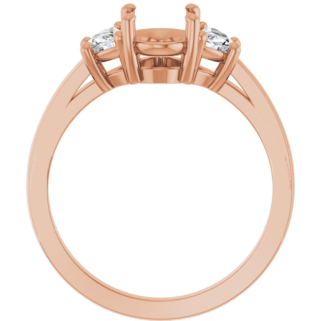 Three-Stone Engagement Ring