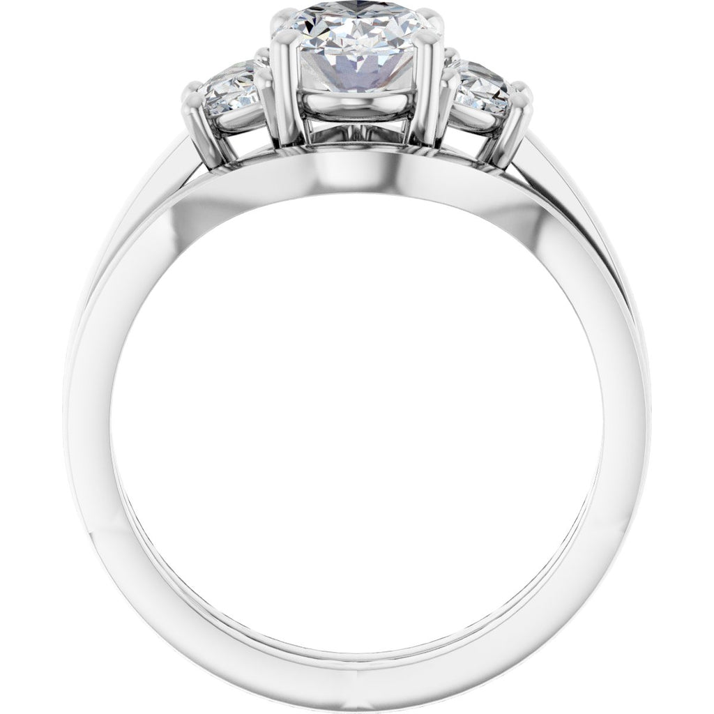 Three-Stone Engagement Ring