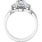 Three-Stone Engagement Ring