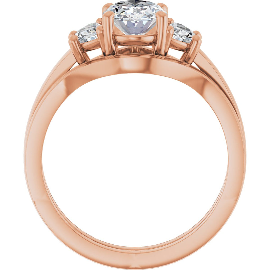 Three-Stone Engagement Ring