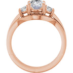 Three-Stone Engagement Ring