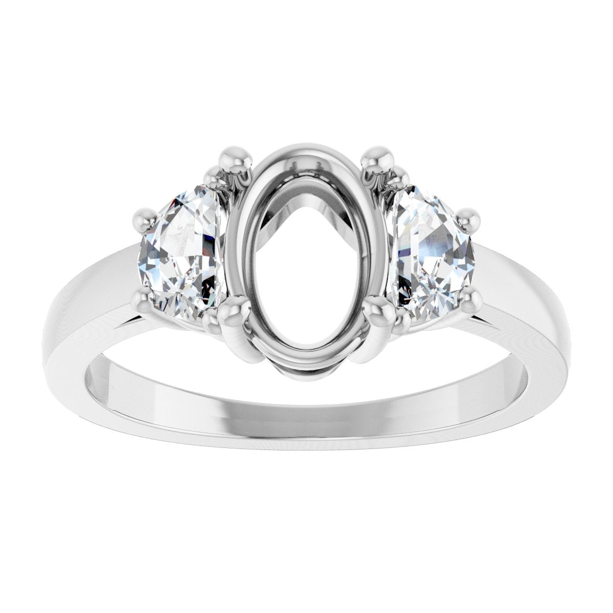 Three-Stone Engagement Ring