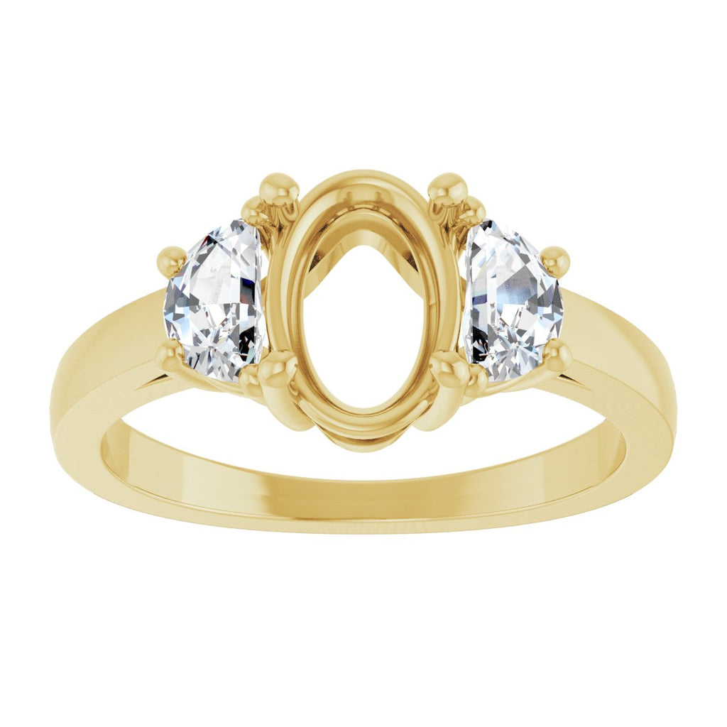Three-Stone Engagement Ring