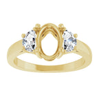 Three-Stone Engagement Ring
