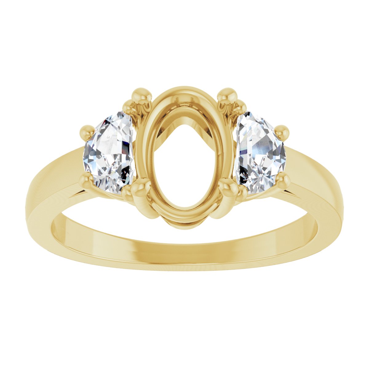 Three-Stone Engagement Ring