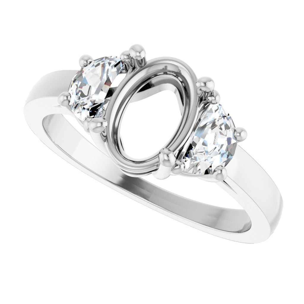 Three-Stone Engagement Ring
