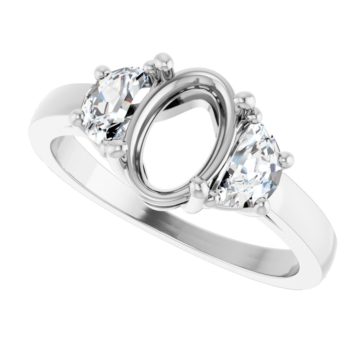 Three-Stone Engagement Ring