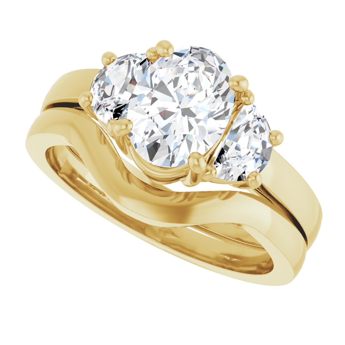 Three-Stone Engagement Ring
