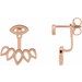 Geometric Stud Earrings & Ear Jackets