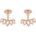 Geometric Stud Earrings & Ear Jackets