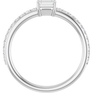 Accented Stackable Ring