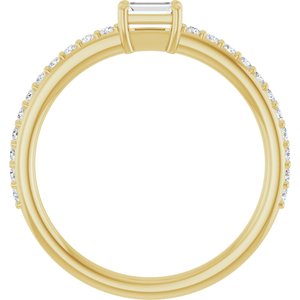 Accented Stackable Ring