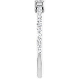 Accented Stackable Ring