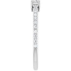 Accented Stackable Ring
