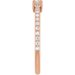 Accented Stackable Ring