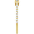 Accented Stackable Ring