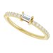 Accented Stackable Ring