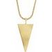 Engravable Geometric Necklace or Pendant