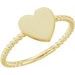 Be Posh® Engravable Beaded Signet Ring