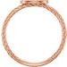 Be Posh® Engravable Rope Signet Ring
