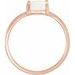 Cabochon Solitaire Ring
