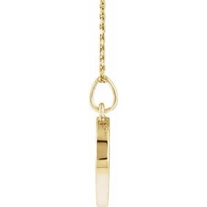 Disc Necklace or Pendant