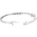 Hinged Bangle Bracelet