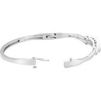 Hinged Bangle Bracelet