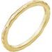 Hammered Stackable Ring