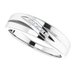 Accented Stepped-Edge Tapered Band