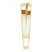 Accented Stepped-Edge Tapered Band