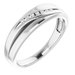 Accented Stepped-Edge Tapered Band
