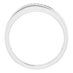 Accented Stepped-Edge Tapered Band