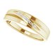 Accented Stepped-Edge Tapered Band