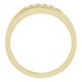 Accented Stepped-Edge Tapered Band