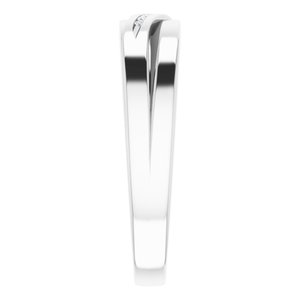 Accented Stepped-Edge Tapered Band