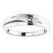 Accented Stepped-Edge Tapered Band
