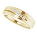 Accented Stepped-Edge Tapered Band