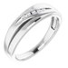 Accented Stepped-Edge Tapered Band