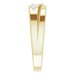 Accented Stepped-Edge Tapered Band