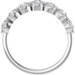 Seven-Stone Halo-Style Anniversary Band