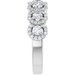 Seven-Stone Halo-Style Anniversary Band