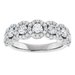 Seven-Stone Halo-Style Anniversary Band