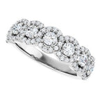 Seven-Stone Halo-Style Anniversary Band