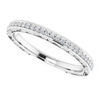 Sculptural Anniversary Band