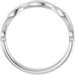 Solitaire Rope Engagement Ring or Band