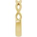 Solitaire Rope Engagement Ring or Band